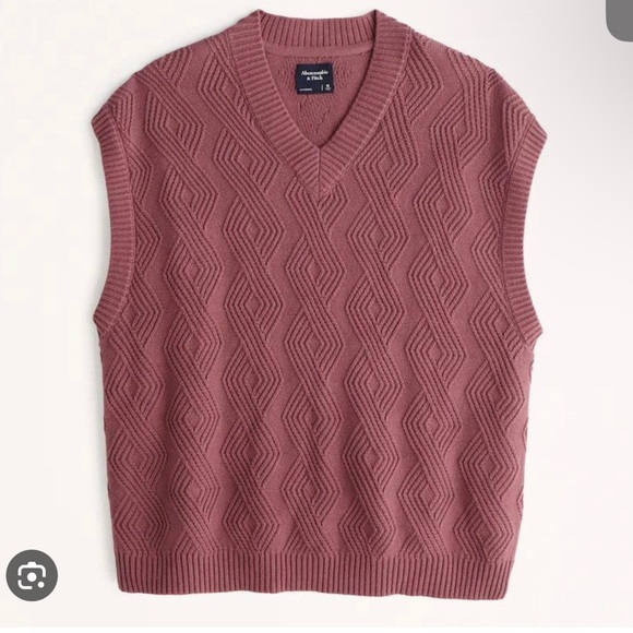 Abercrombie & Fitch Other - Abercrombie Fitch Men Sweater Vest Oversized XL NWTS